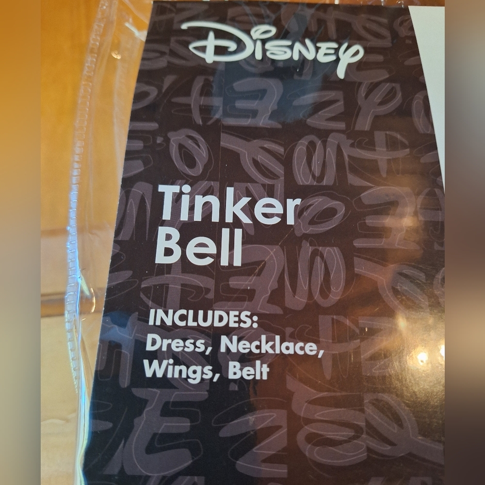Disneys Tinkerbell Adult Costume Large - Picture 3 of 3